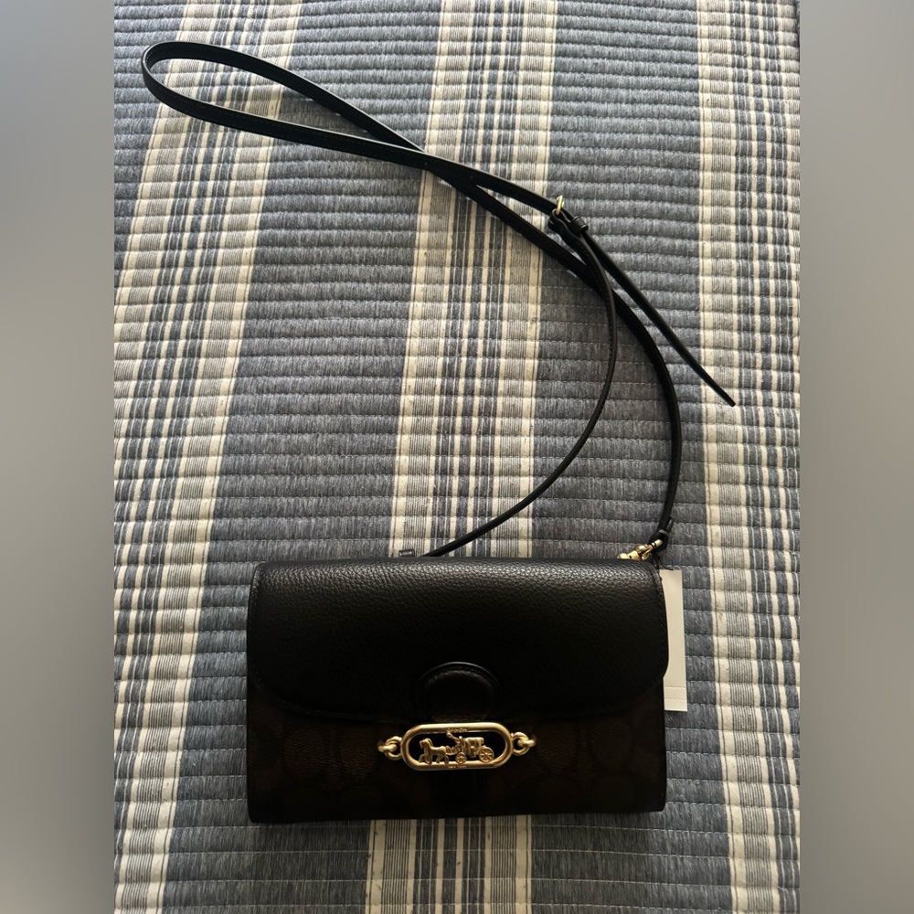 Coach Chic Black and Brown Women's Bag